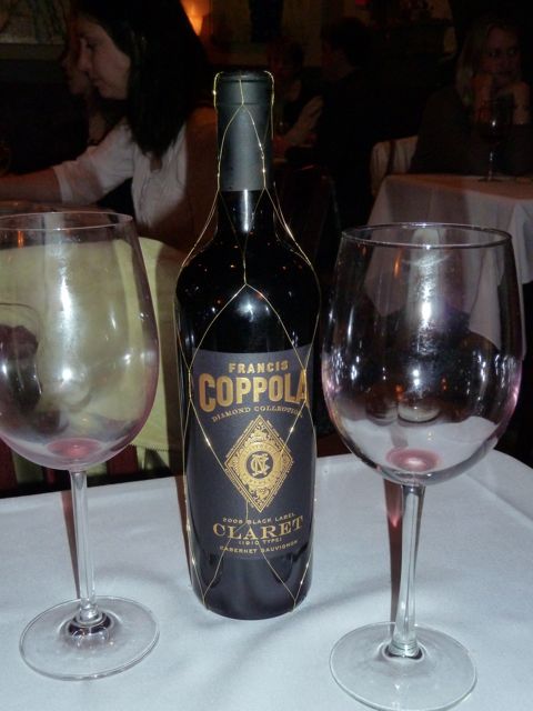  now time for Francis Coppola Claret