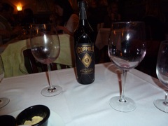 finshed the first bottle of Clos du Bios,